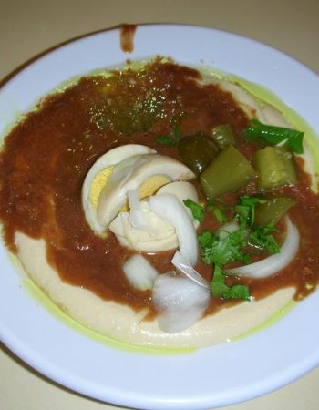 Hummus hacarmel (Magen david)